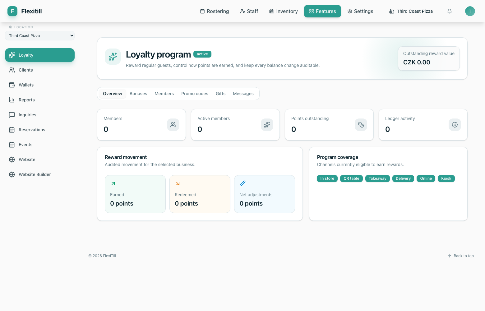 Loyalty program