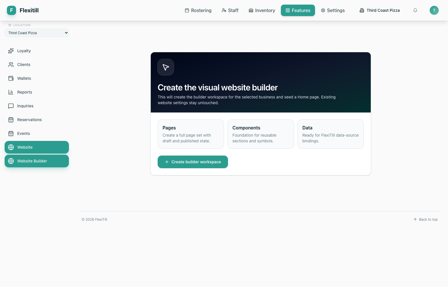 Website builder