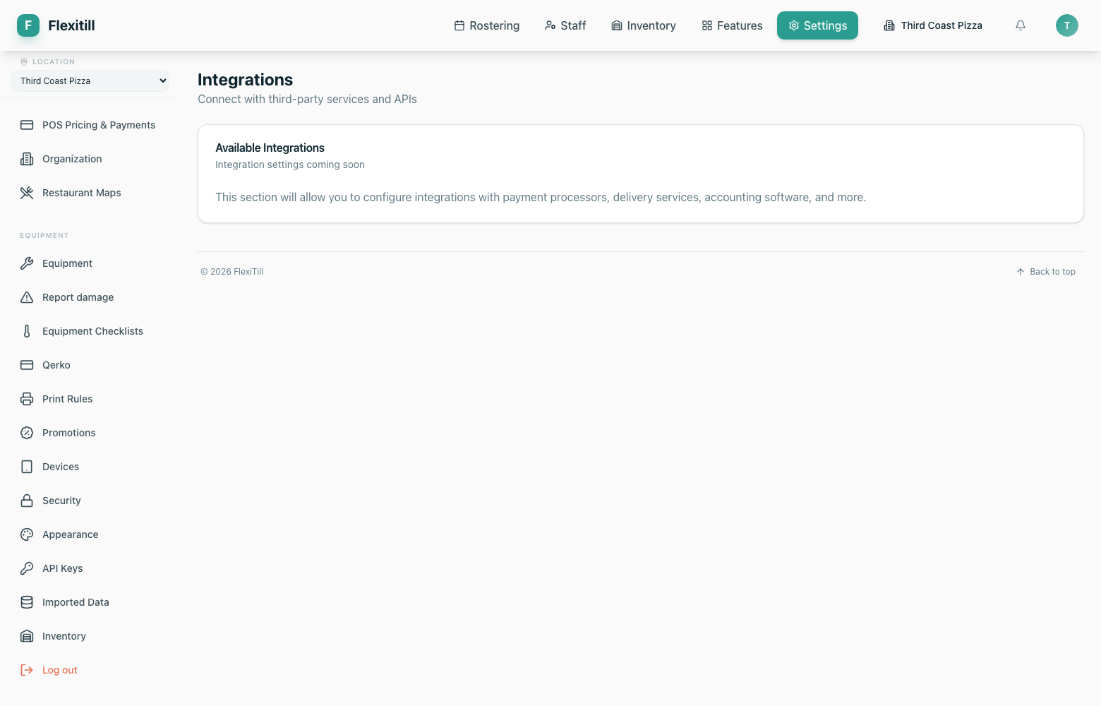 Integrations